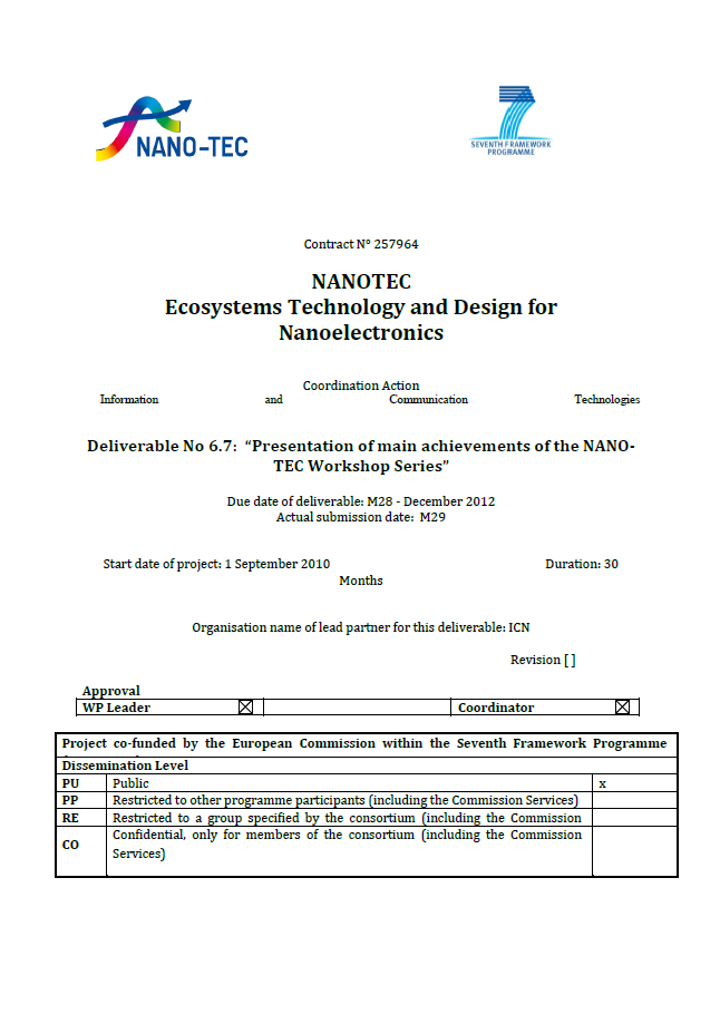 Recommendations on Beyond CMOS nanoelectronics research